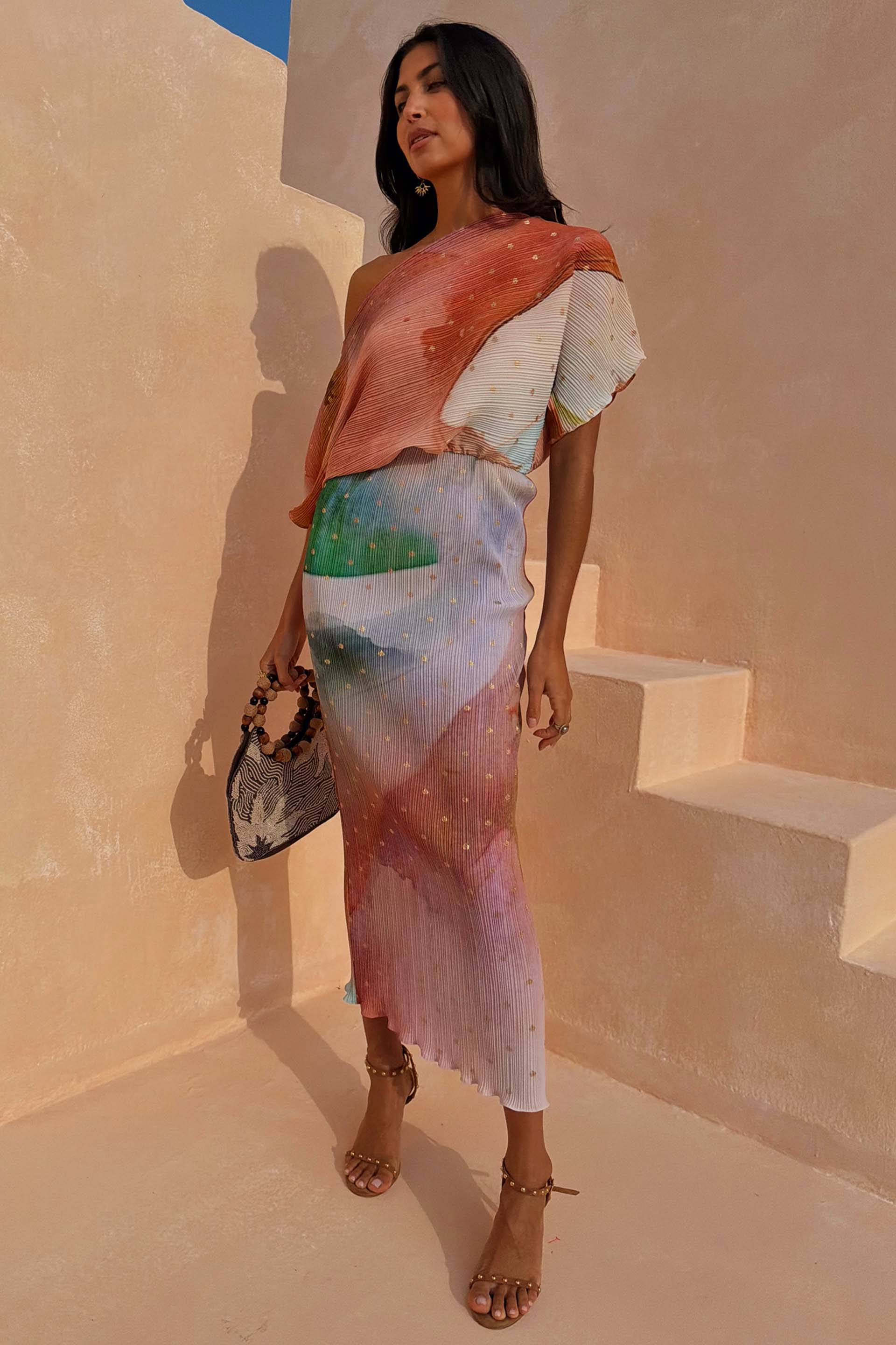 Abstract Tilly Dress - Image 5