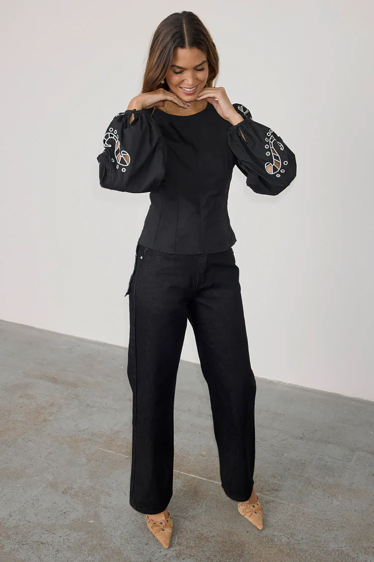 Black Enchanted Lillie Top - Image 8