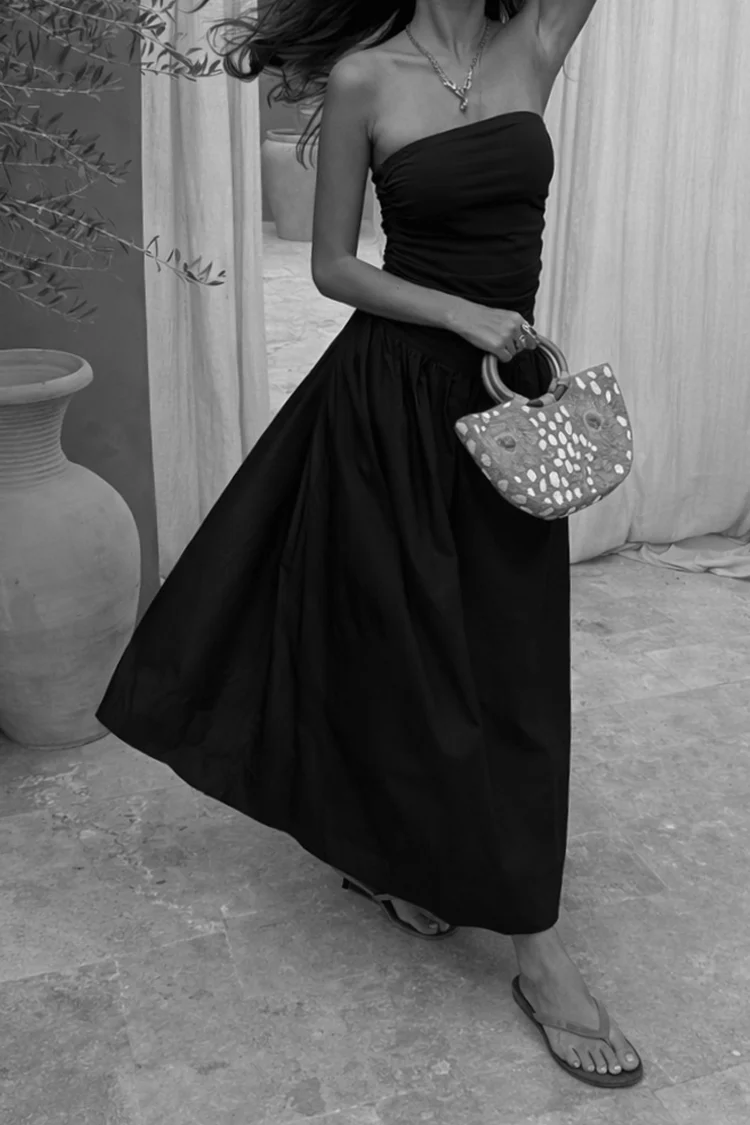 Black Lola Mid-axi Dress - Image 5