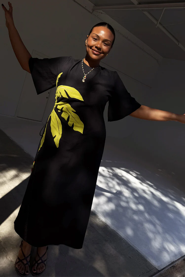 Black Palm Riviera Dress - Image 4