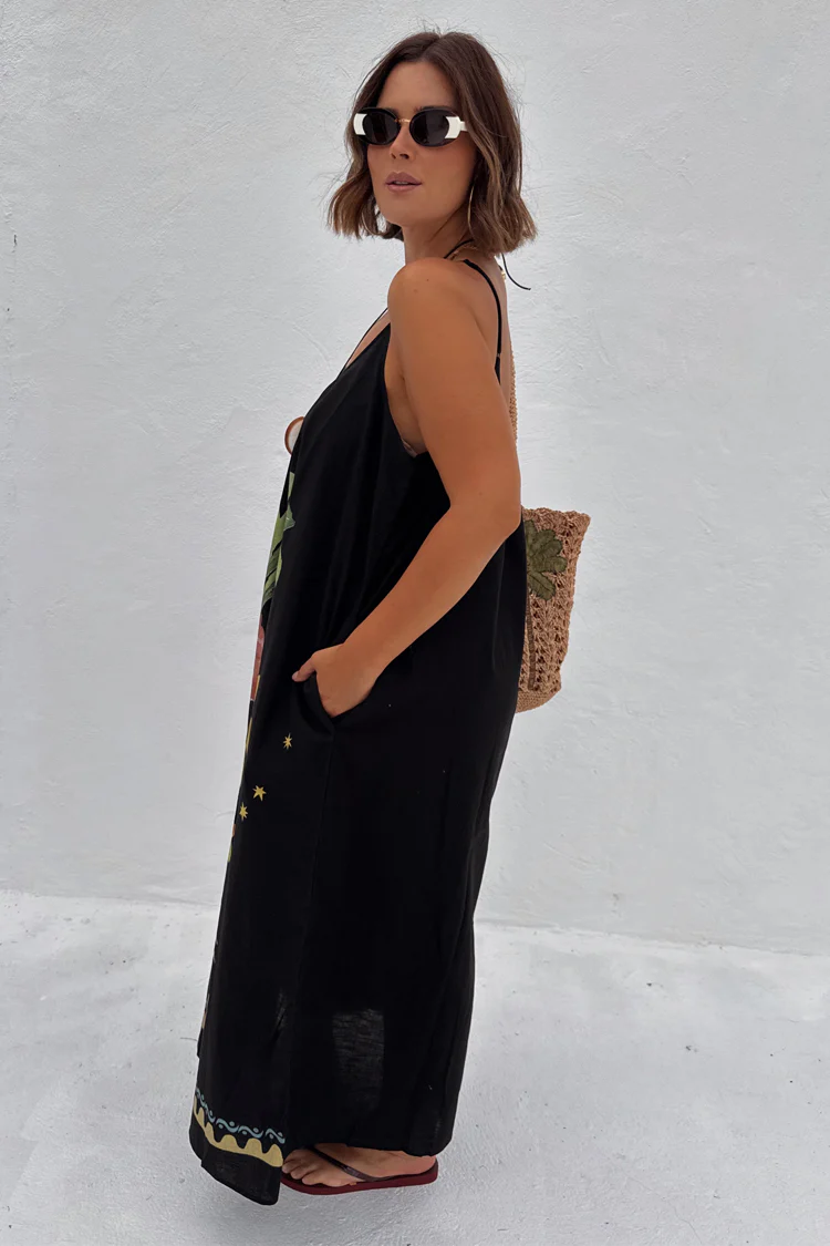 Black Rio Maxi Dress - Image 5