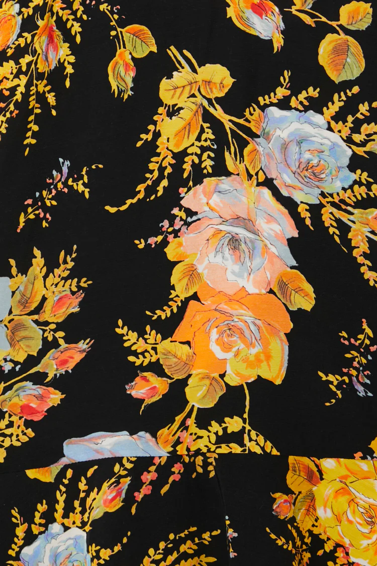 Black Sofia Mini Tea Dress - Image 10
