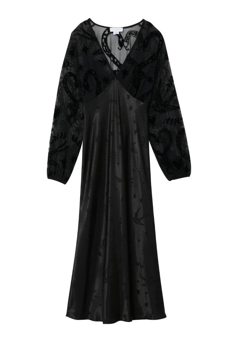 Black Swallow Romance Emma Dress - Image 13