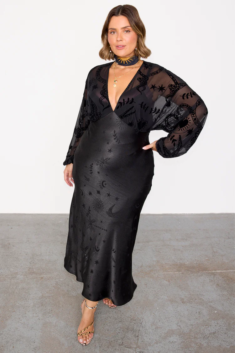 Black Swallow Romance Emma Dress - Image 2