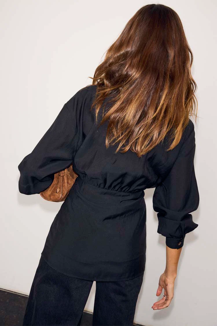Black Zoe Shirt - Image 4