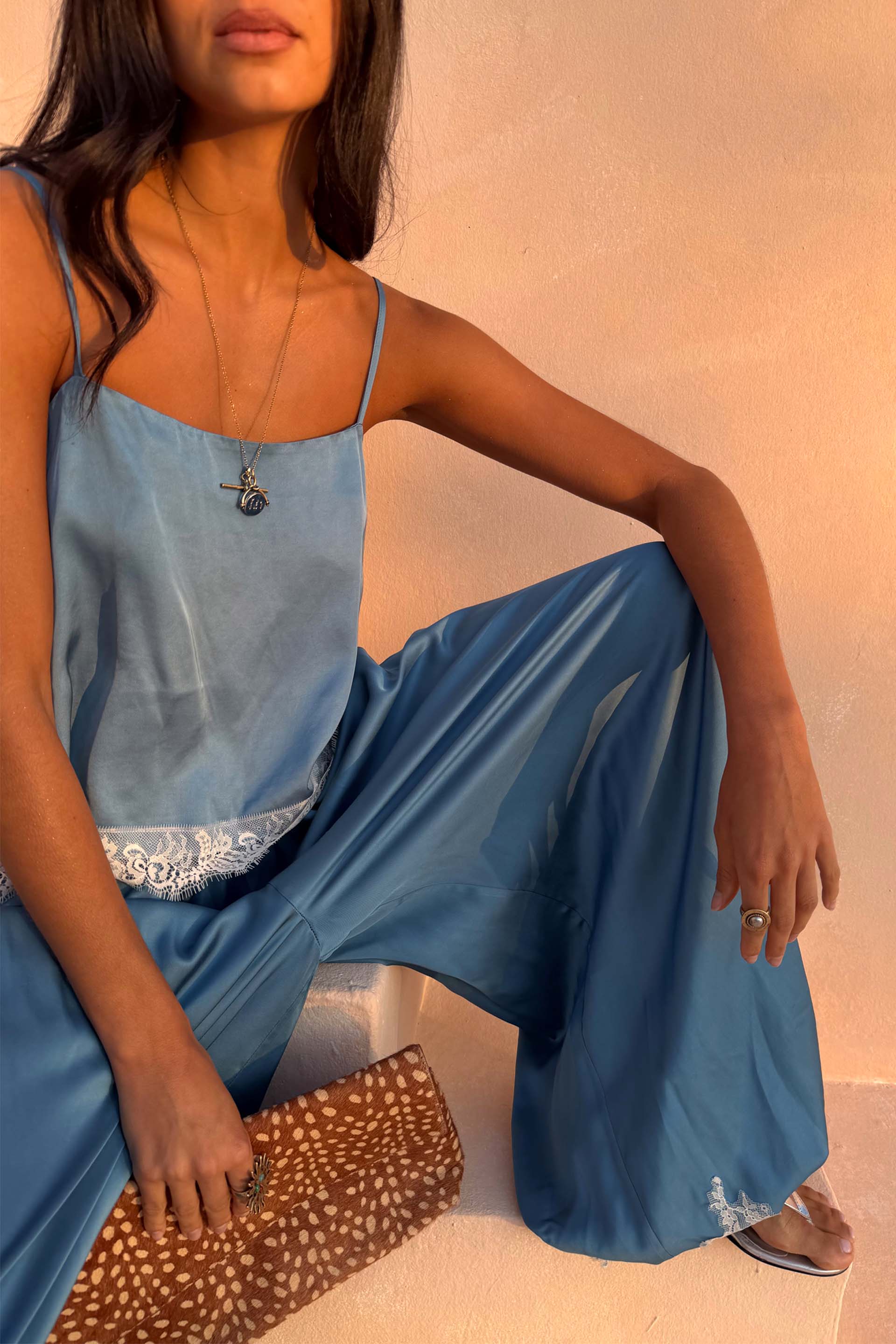 Blue Lace Swing Cami - Image 7