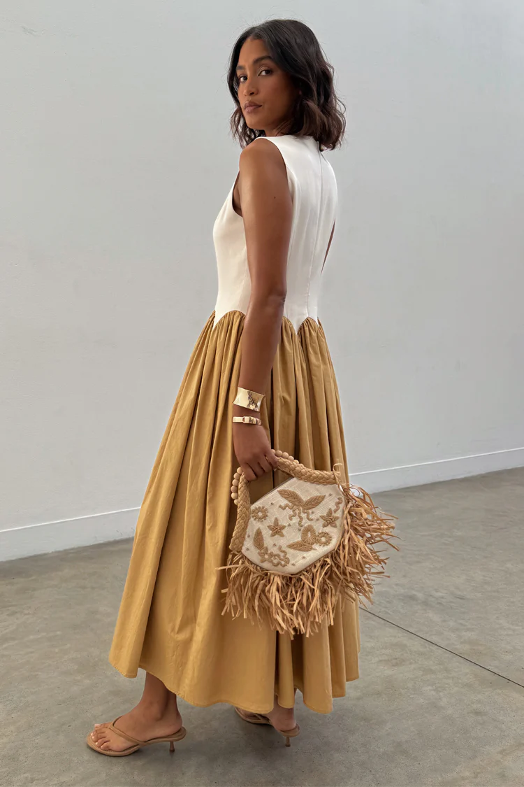 Camel Monika Dress - Image 4