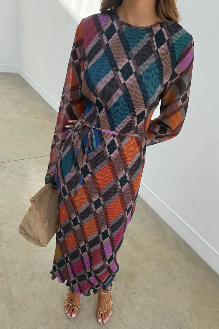 Check Soho Dress - Image 3
