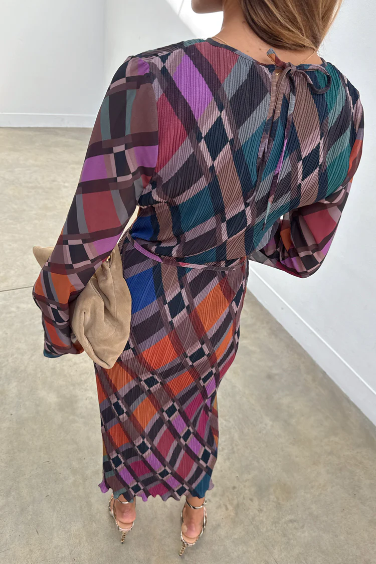 Check Soho Dress - Image 7