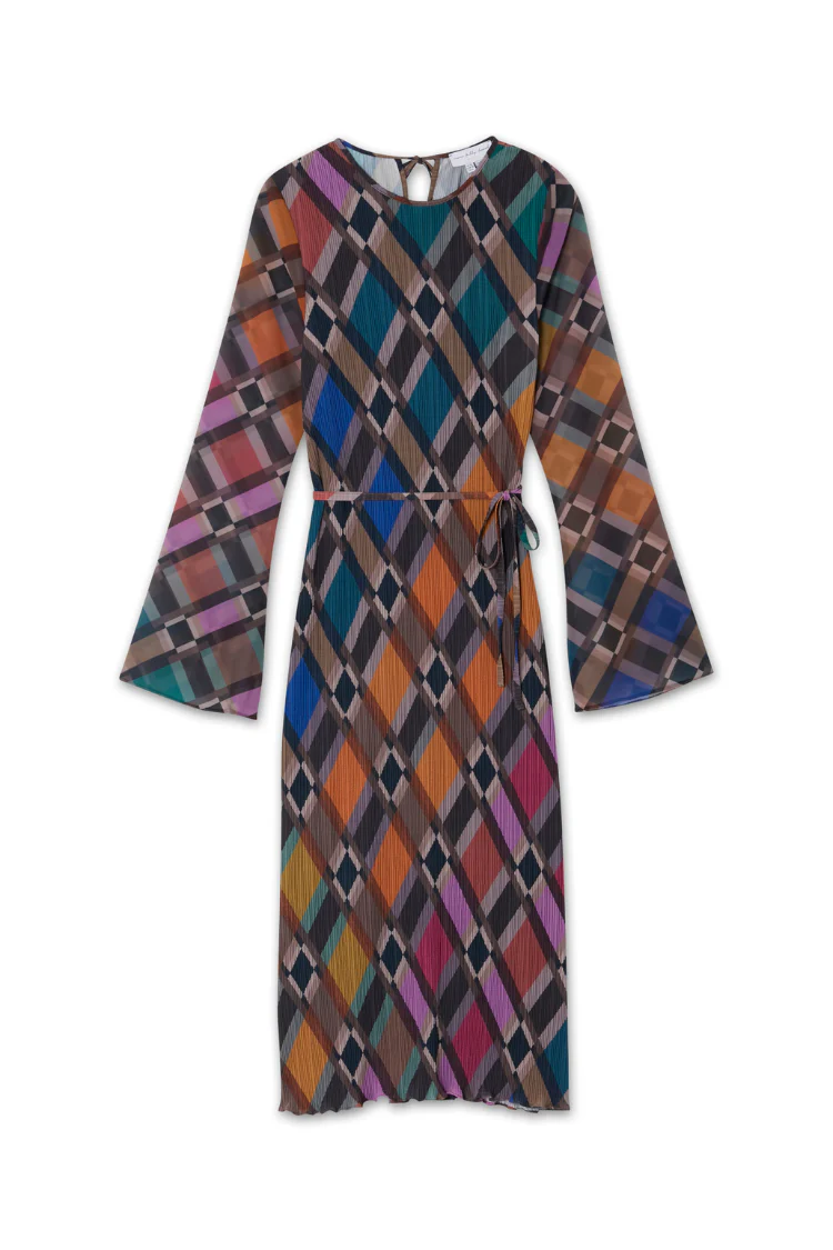 Check Soho Dress - Image 8