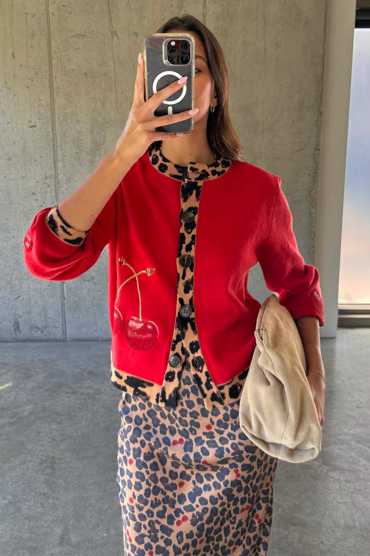 Cherry Holly Cardigan - Image 3