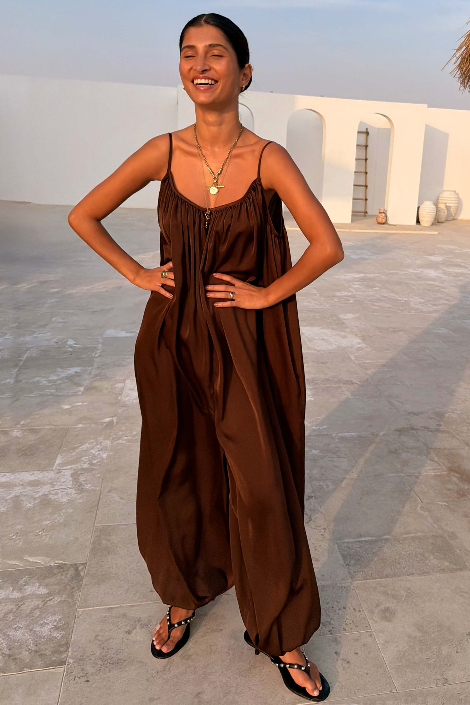Chocolate Balloon Jumpsuit - Image 5