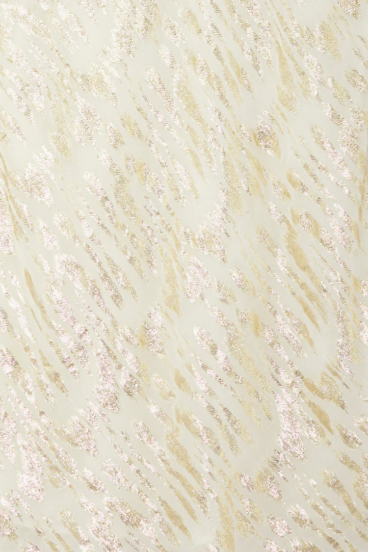 Cream Jacquard Tilda Mini Dress - Image 14