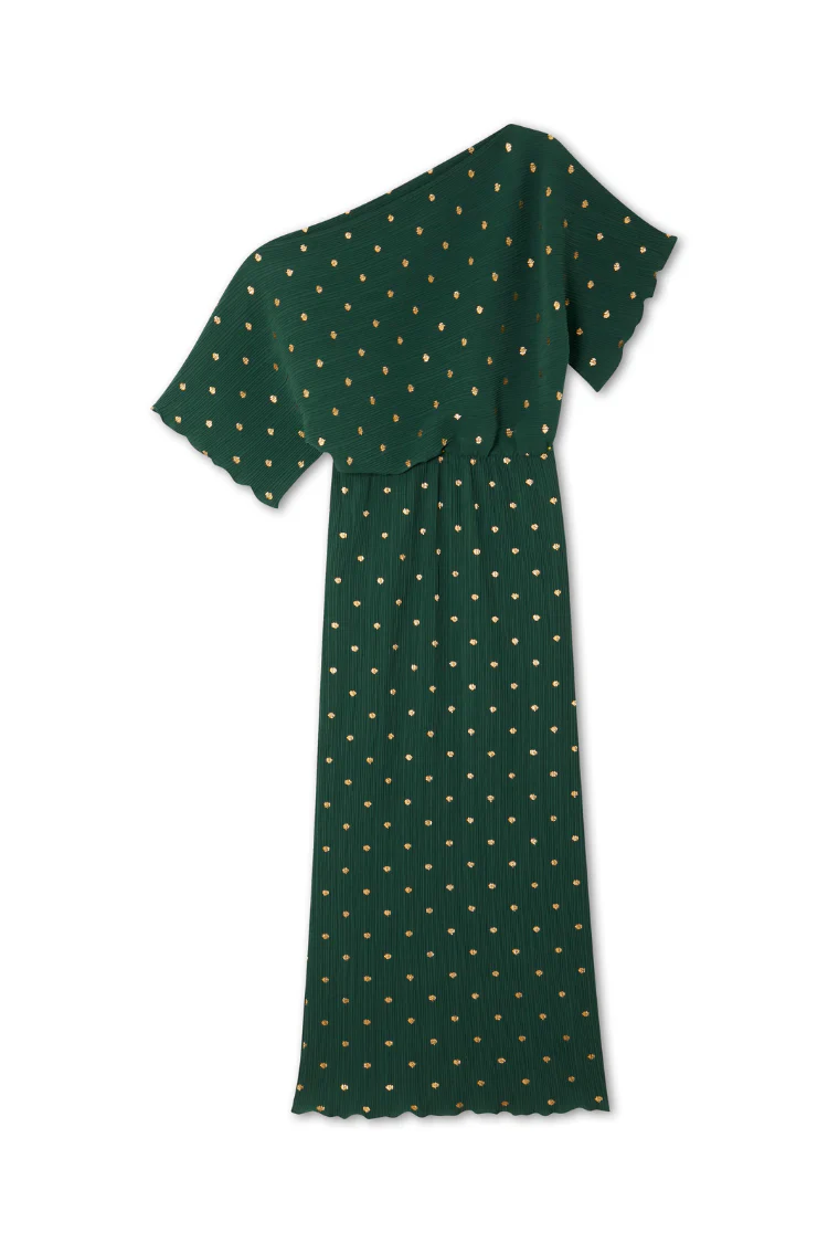 Dark Green Tilly Dress - Image 9
