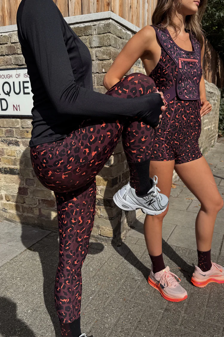 Dark Leopard Leggings - Image 4