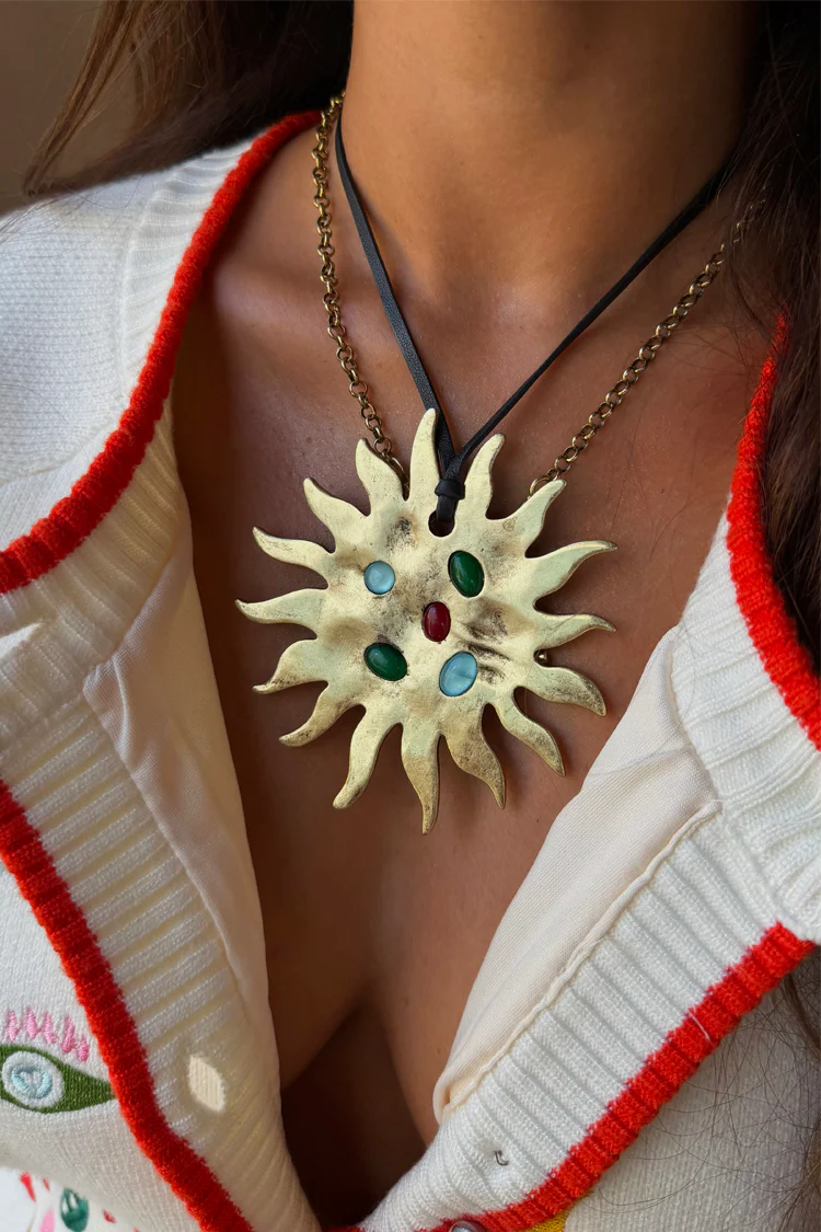 Deloris Sun Necklace - Image 3