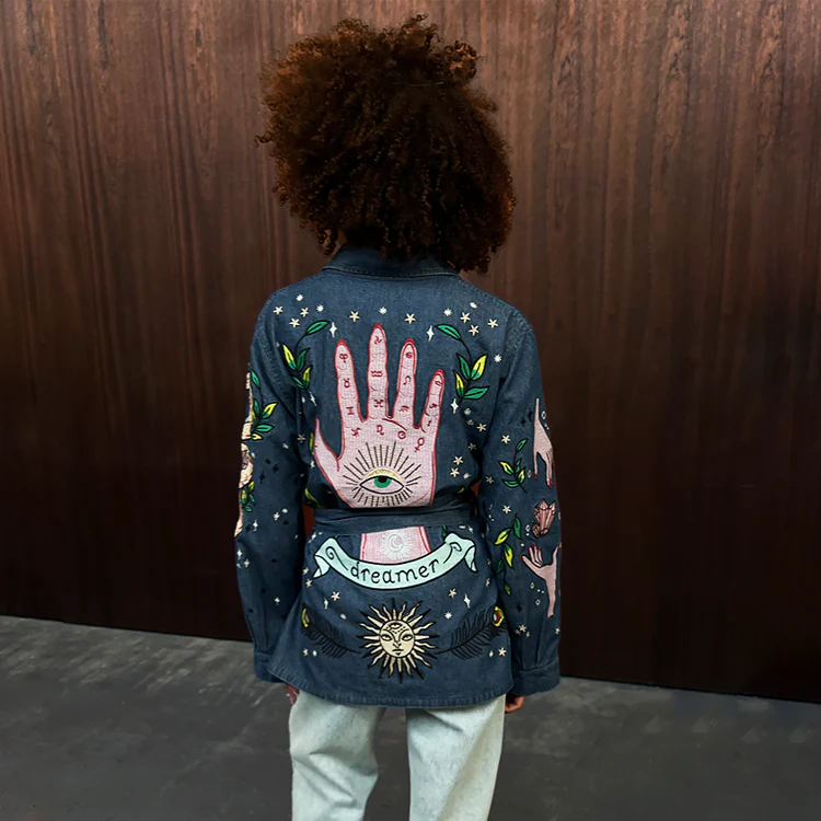 Denim Manifestation Jacket