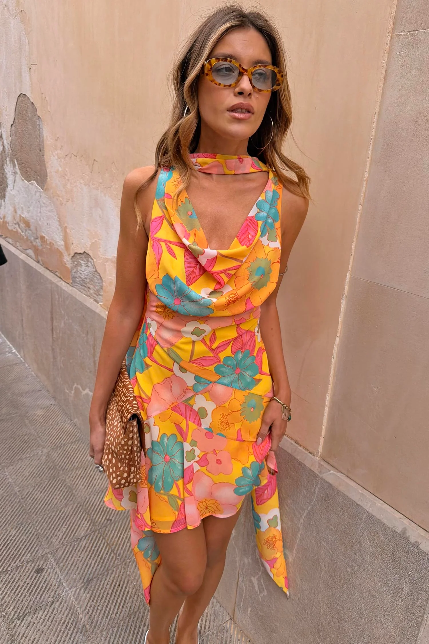 Floral Mini Sophie Dress - Image 4