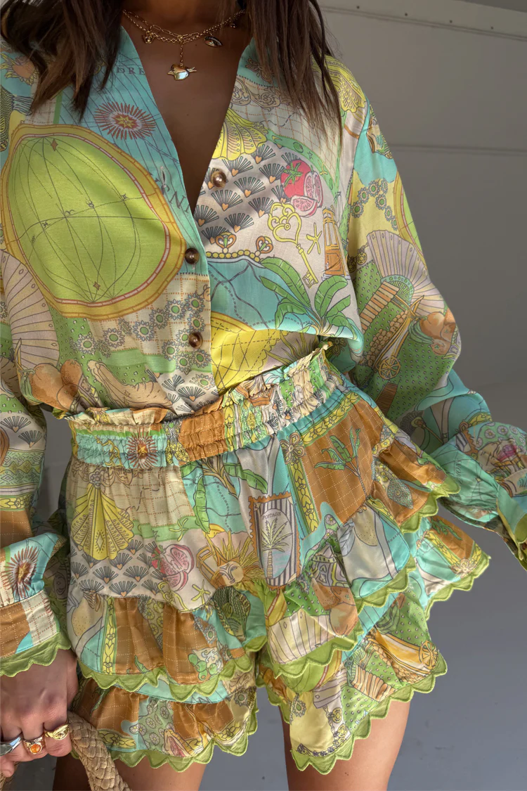Isla Ruffle Shorts - Image 5