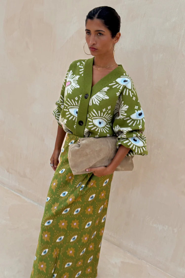 Khaki Eye Dorris Skirt - Image 4
