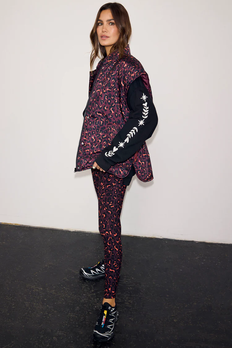 Dark Leopard Gilet - Image 5