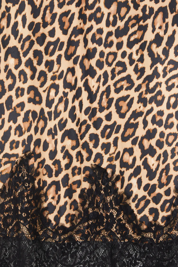 Leopard Lace Midi Maeva Skirt - Image 12