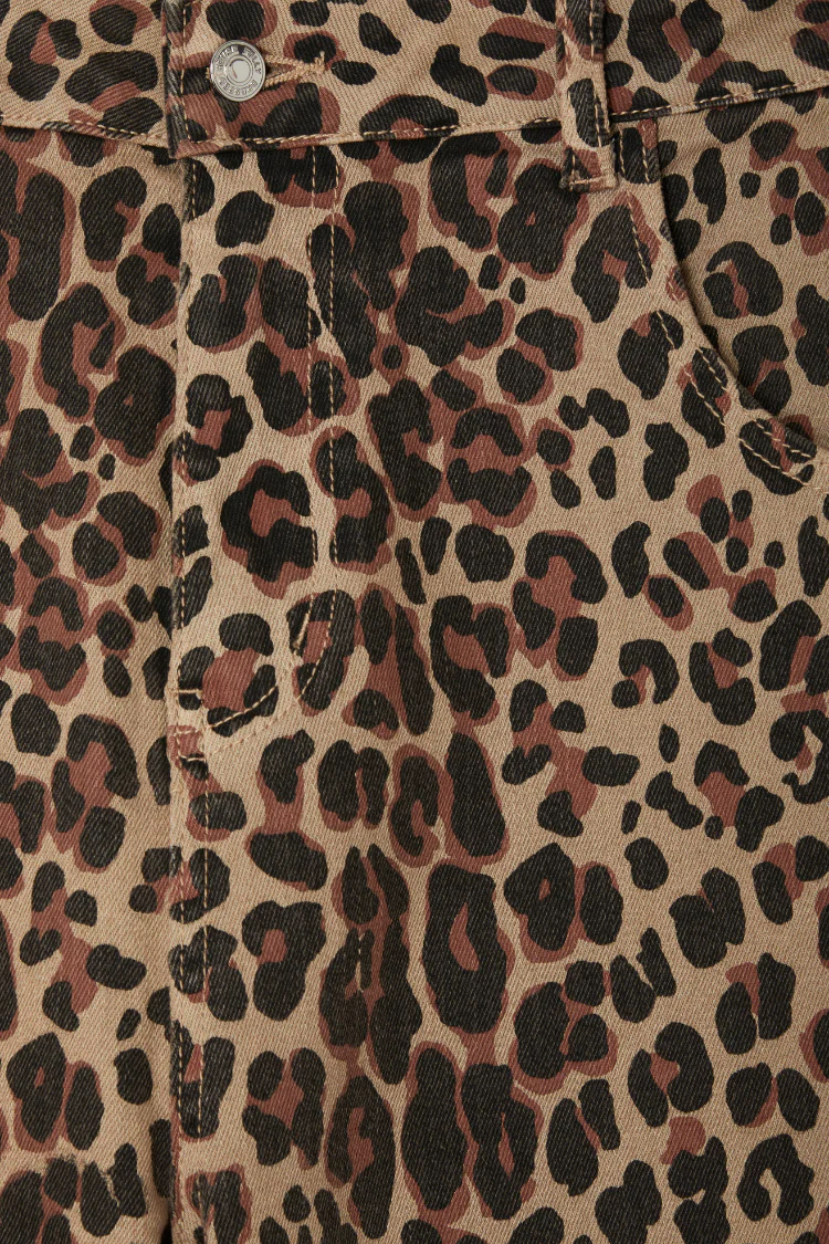 Leopard Lucia Scallop Detail Jeans - Image 14