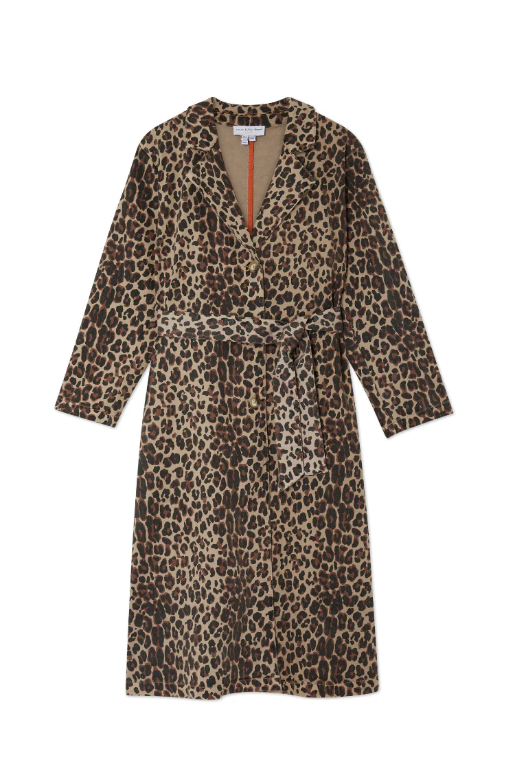 Lucia Leopard Denim 55 Coat Petite - Image 13