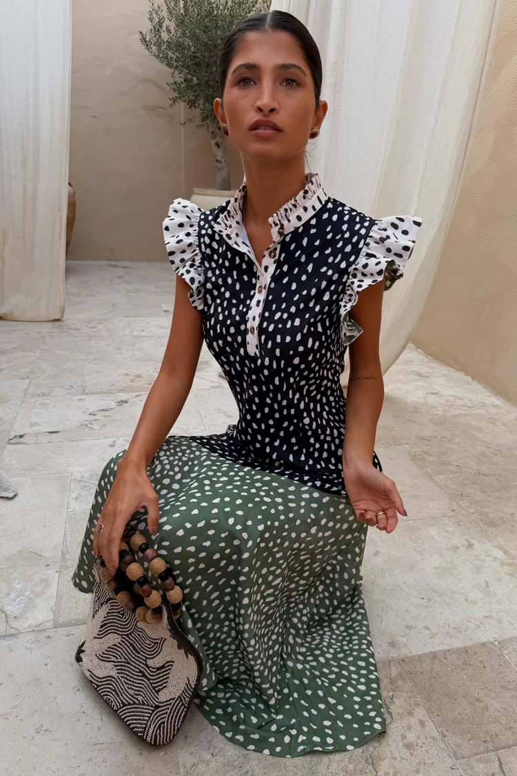 Mix Fawn Spot Remi Dress - Image 6