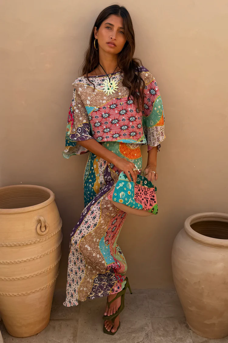 Morocco Beaded Clutch Bag - Image 4