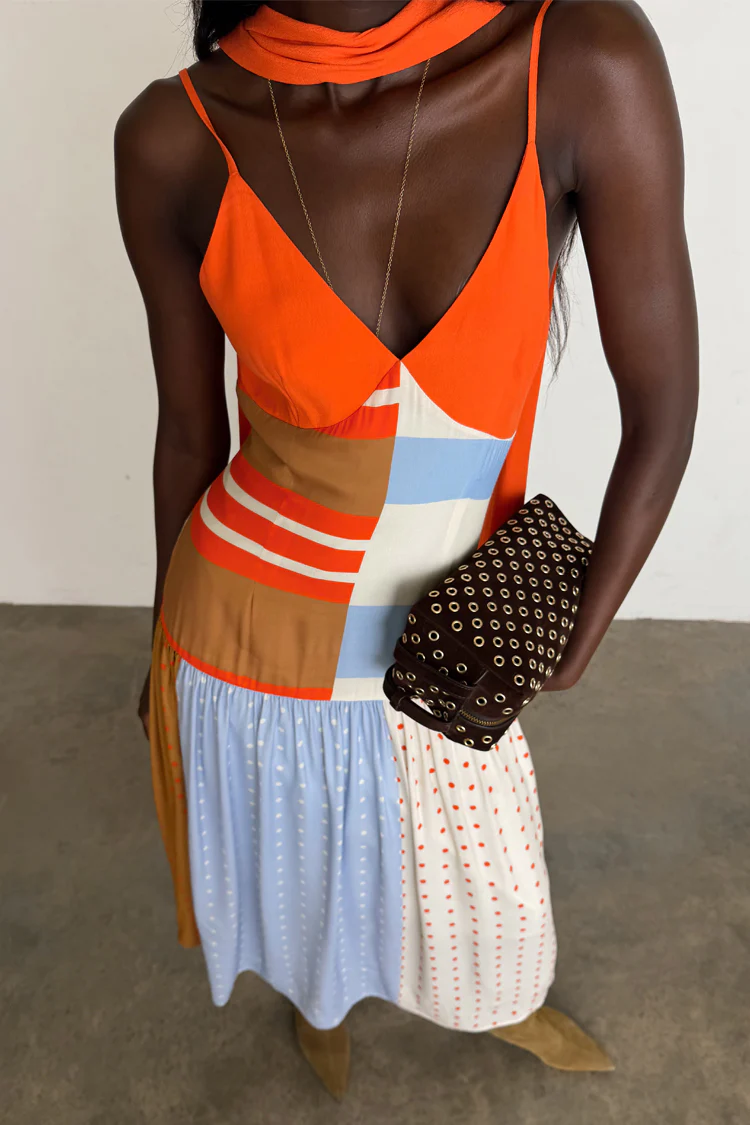Multi Stripe Bea Dress - Image 10