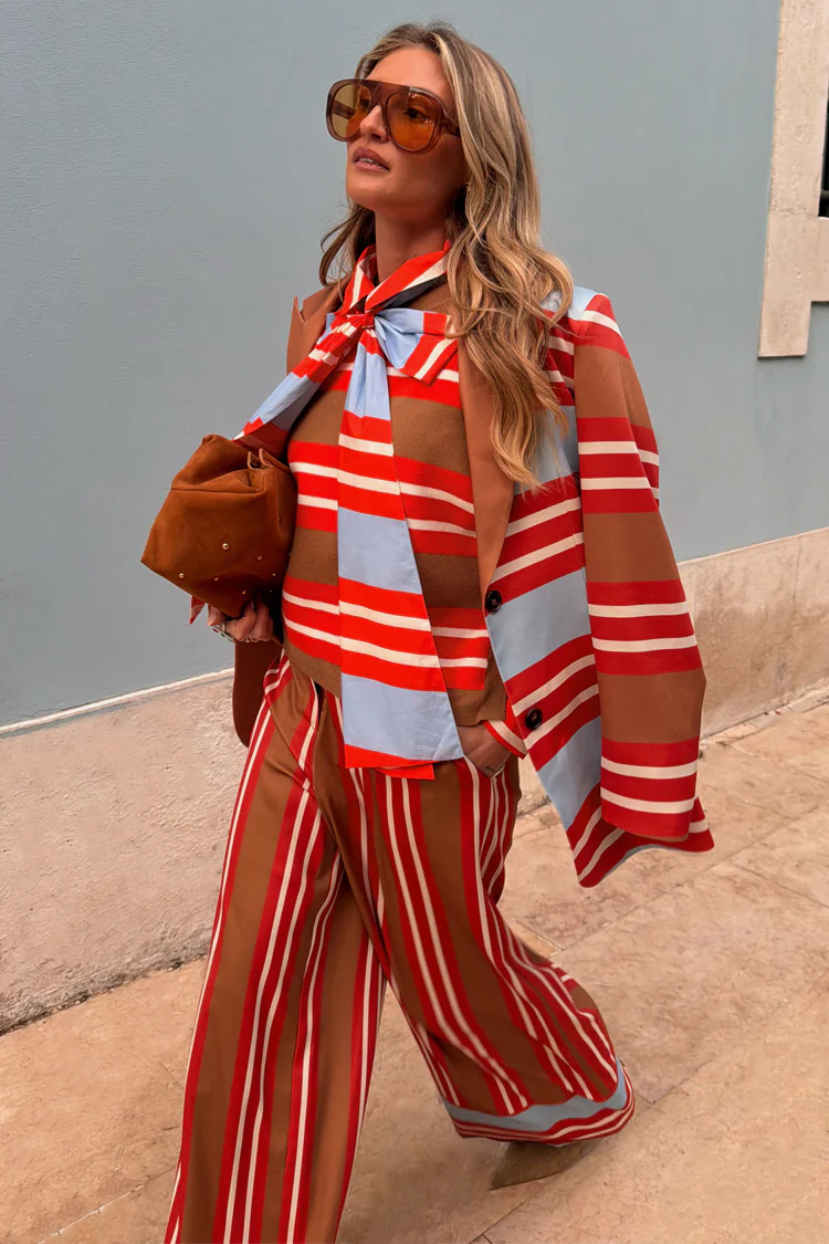 Multi Stripe Blazer - Image 11