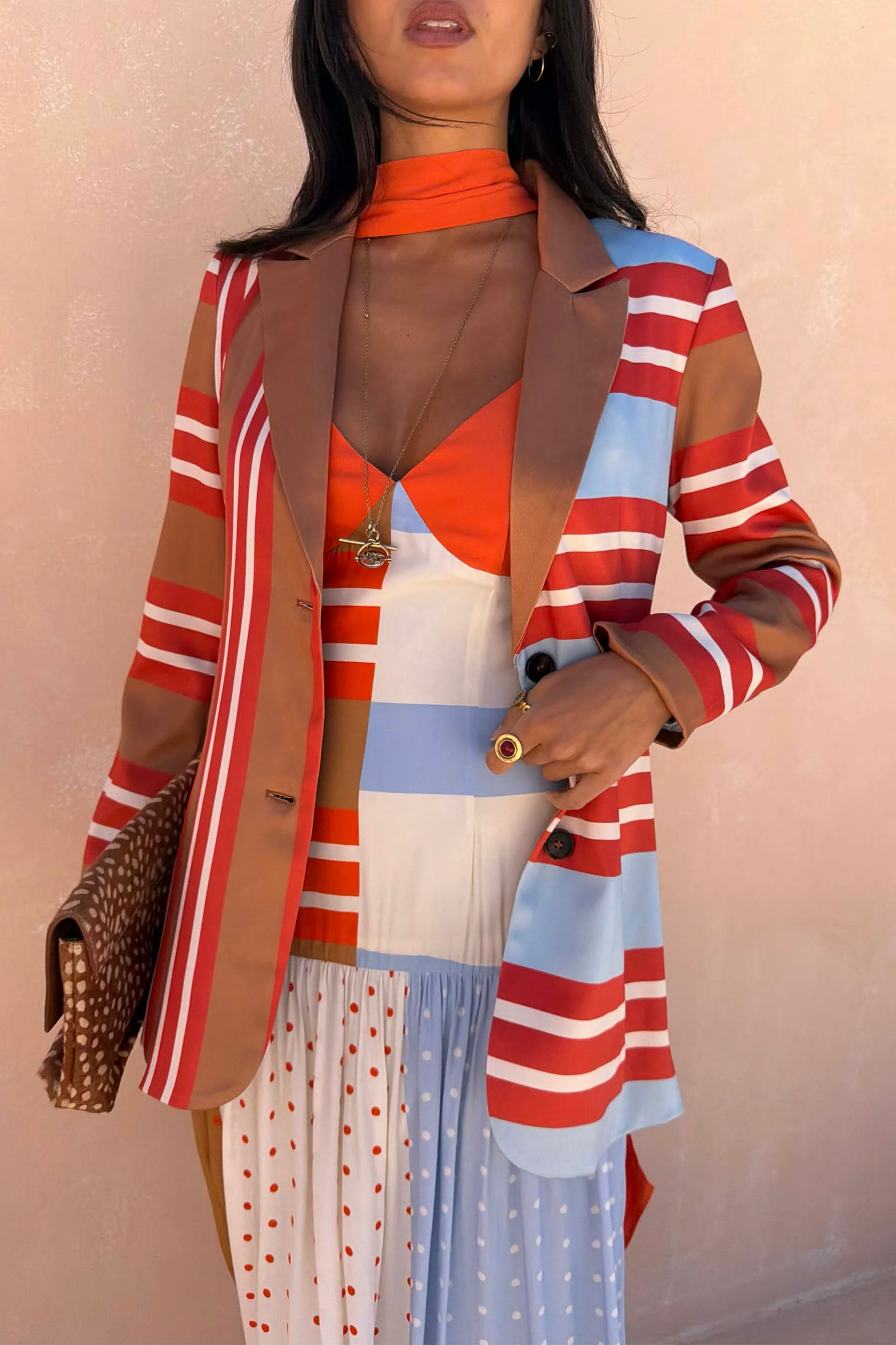 Multi Stripe Blazer - Image 4