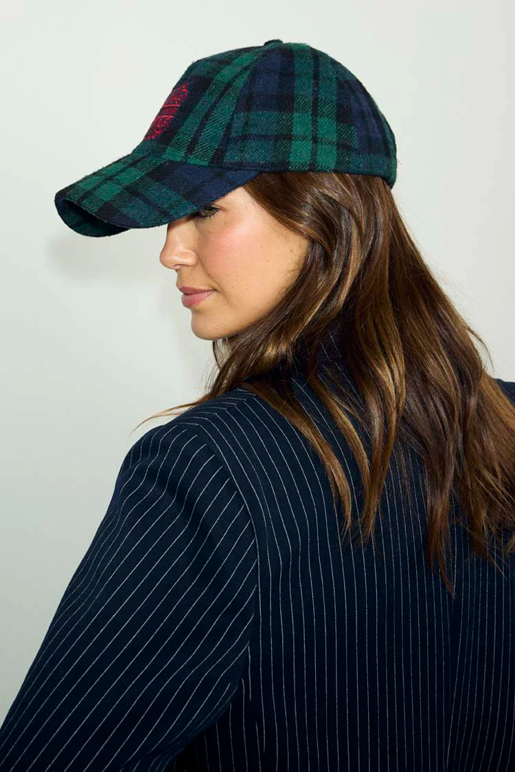 Navy Tartan NFD Cap - Image 5