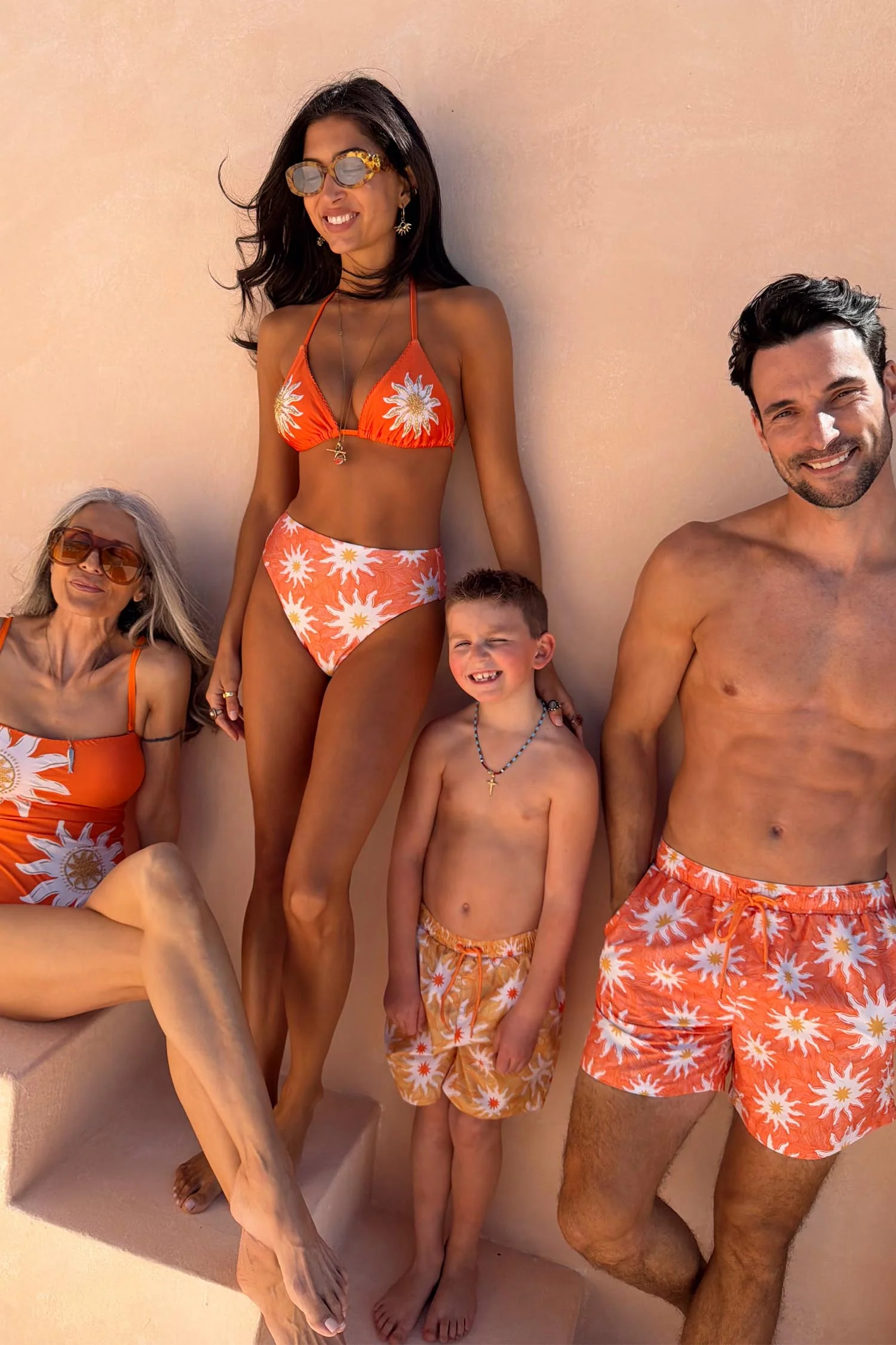 Orange Sun High Waist Bikini Brief - Image 7