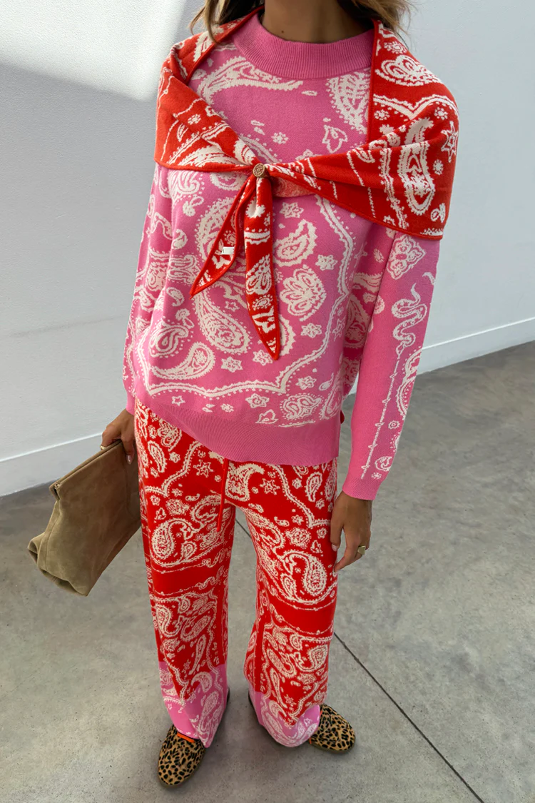 Pink Bandana Copenhagen Jumper - Image 4