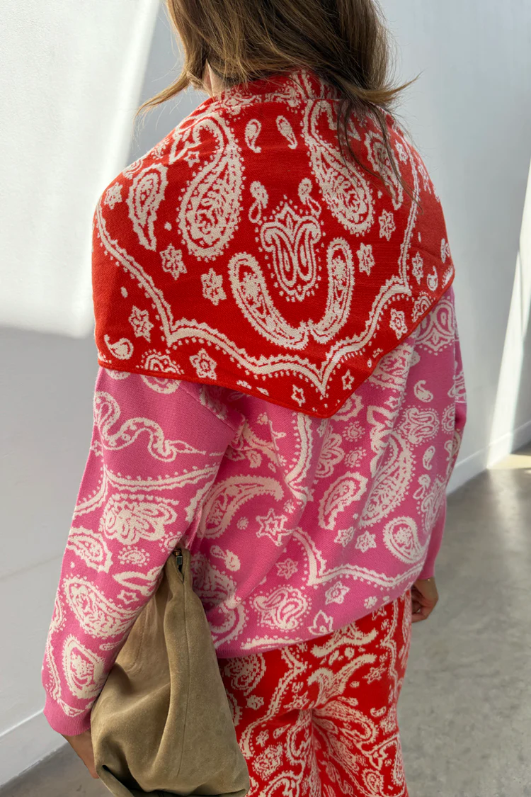 Pink Bandana Copenhagen Jumper - Image 5