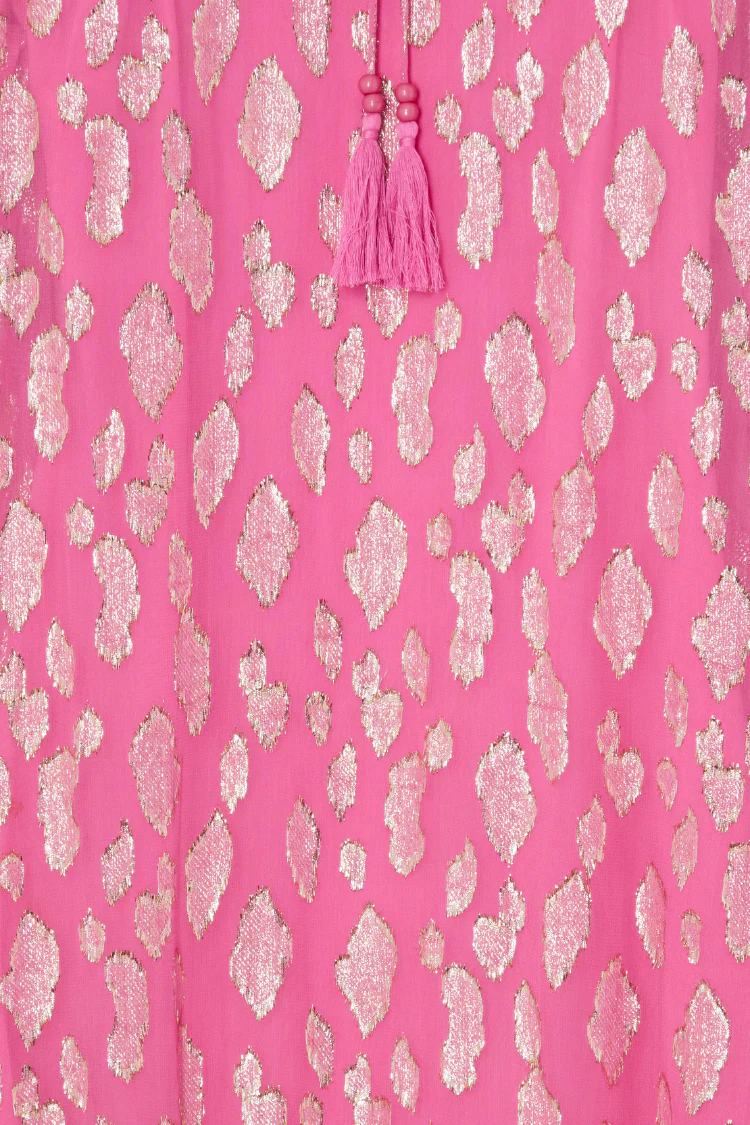 Pink Jacquard Harmony Dress Petite - Image 11