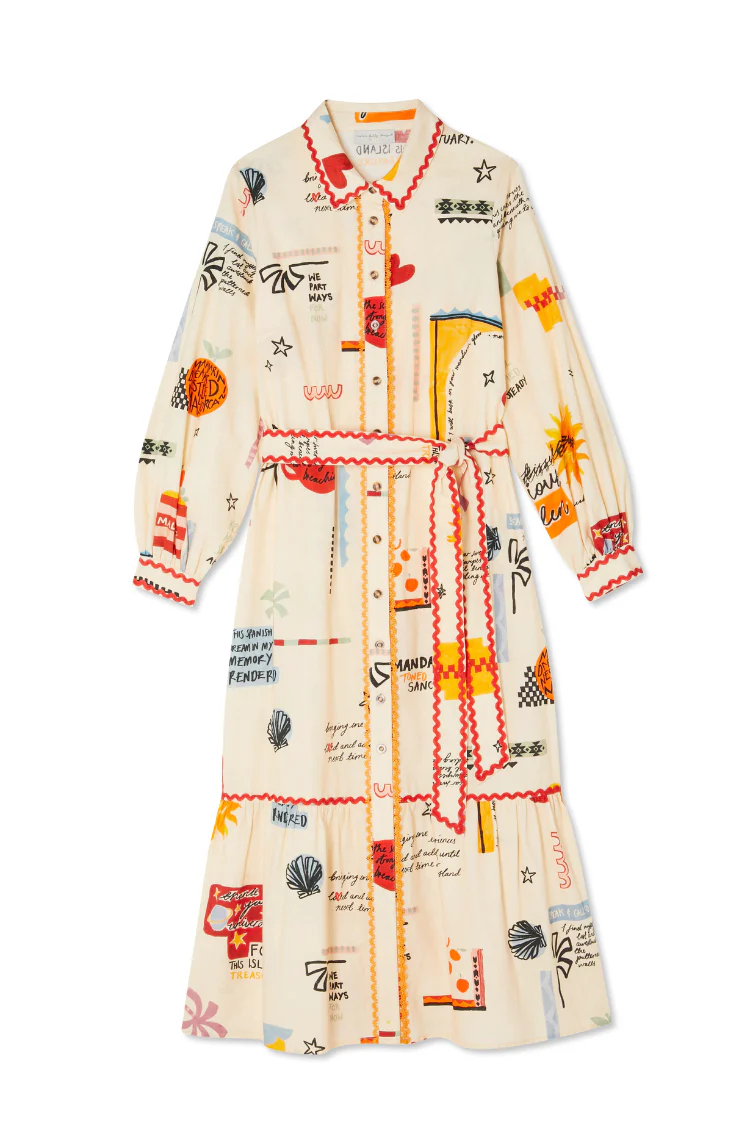 Poema Shirt Dress - Image 11