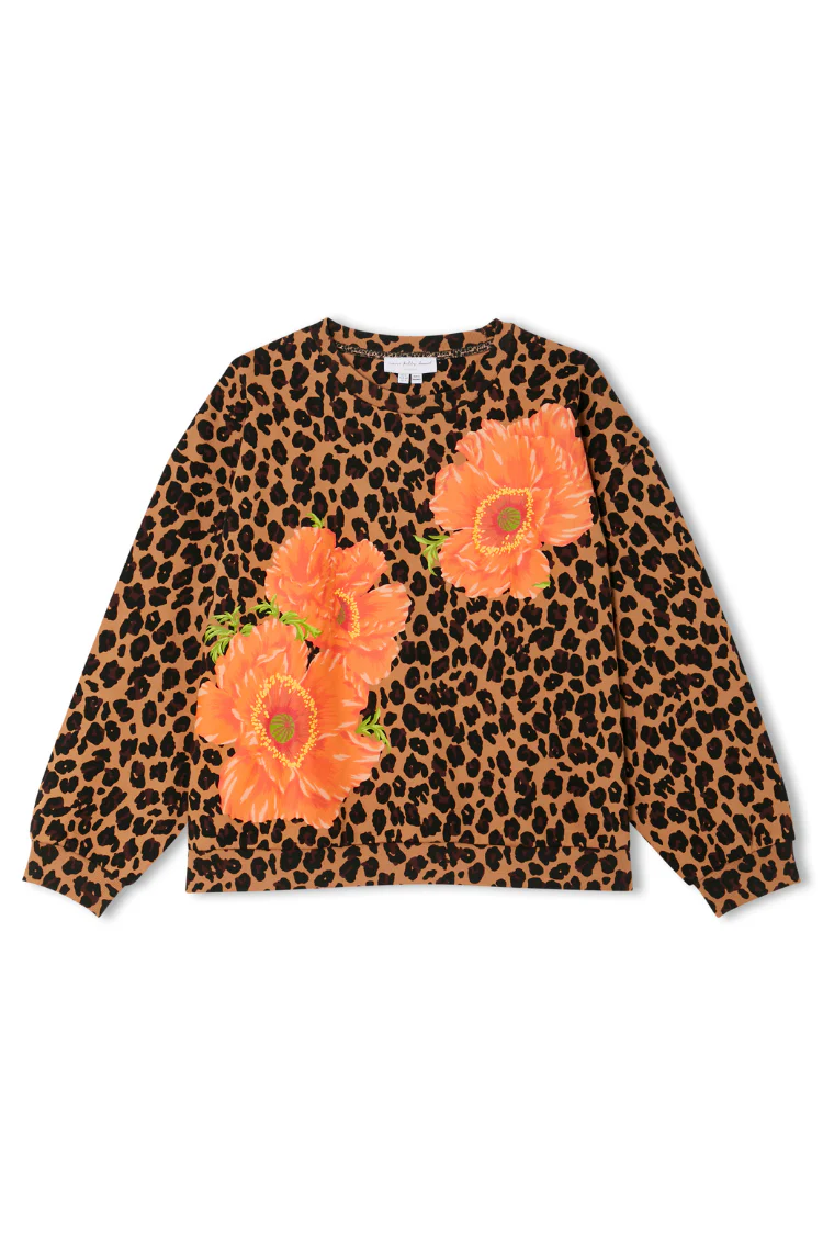 Poppy Leopard Sweatshirt - Image 9