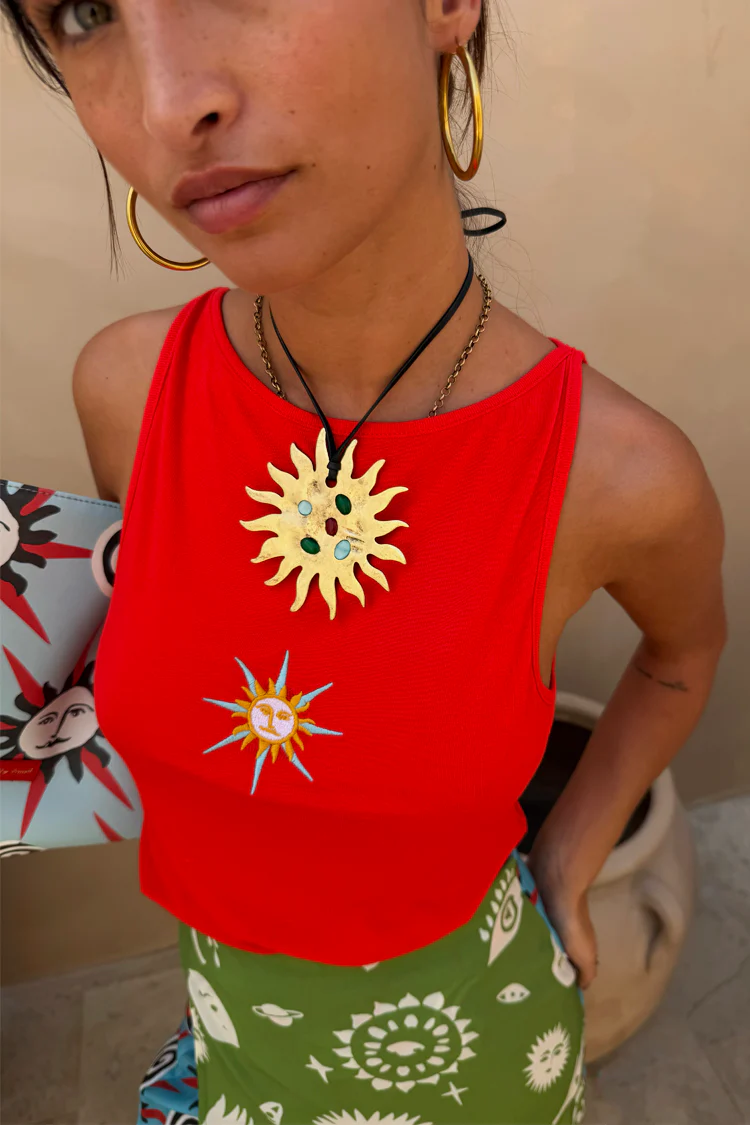 Sun Twisted Strap Tank - Image 2